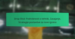 Drop Shot: Podrobnosti o tehniki, Zavajanje, Strategije postavitve za nove igralce
