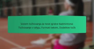 Sistem točkovanja za nove igralce badmintona: Točkovanje v rallyju, Formati tekem, Dodelitev točk